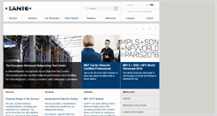 Desktop Screenshot of eantc.de